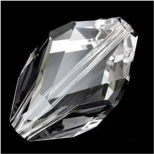 Swarovski Crystal #5650 28x18.5mm Cubist Bead Crystal Golden Shadow 