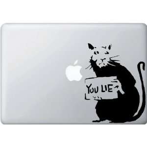  Rat   You Lie   Vinyl Laptop or Macbook Decal 
