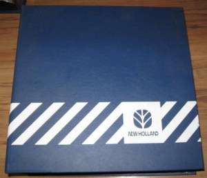 New Holland TM115 TM165 Tractor Service Manual in 3 Post Binder  