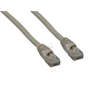  5ft Cat5e 350 MHz UTP Snagless Crossover Patch Cable, Gray 