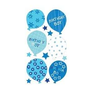   Boy Balloons Glitter SPVM SG134; 6 Items/Order Arts, Crafts & Sewing