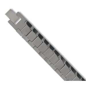  Cleversilvers 8.5 MenS Tungsten Carbide Link Bracelet 
