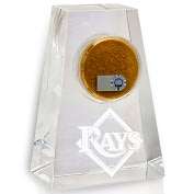 Product Image. Title Tampa Bay Rays Tapered Crystal Paperweight with 