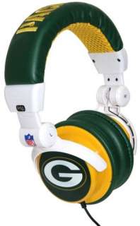   NFL Licensed Green Bay Packers DJ Style Headphones by 