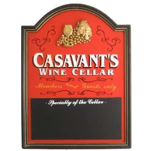  Personalized Wine Cellar Sign & Blackboard