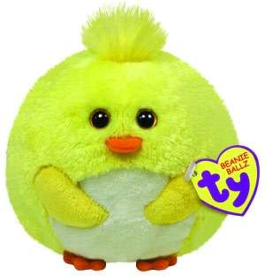   Ty Beanie Ballz Plush Eggbert Yellow Chick by TY