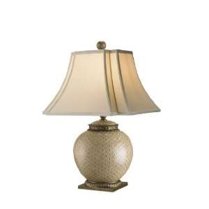  Currey and Company 6081 Secret 1 Light Table Lamp with 