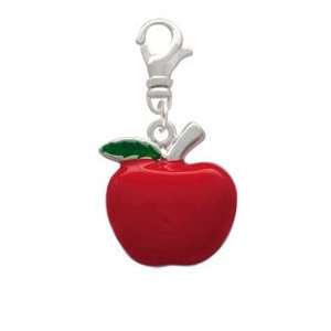  Large Apple Clip On Charm Arts, Crafts & Sewing