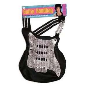  80s Rock Guitar Hand Bag 