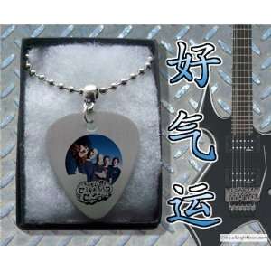   Sour Metal Guitar Pick Necklace Boxed Music Festival Wear Electronics