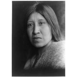  Desert Cahuilla woman,Indians,North America,profile,E 