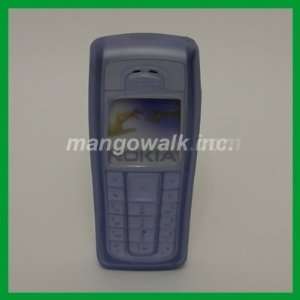   Blue Silicone Skin Case for Nokia 6230 6230i NEW 