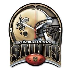 New Orleans Saints NFL Wall Clock High Definition Sports 