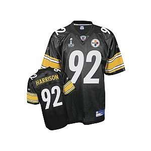   Pittsburgh Steelers James Harrison Super Bowl XLV Replica Jersey Small