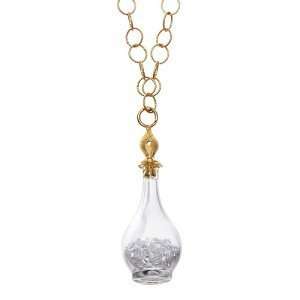 Genie Bottle (Clear) 18K Gold Vermeil by Catherine Weitzman Jewelry