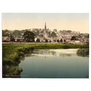  Bakewell,from river,Derbyshire,England,c1895