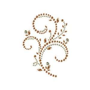  Brown Small Flowers Say It In Crystals By Prima Arts 
