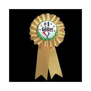  GOLFER #1 AWARD RIBBON Arts, Crafts & Sewing