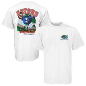  Florida Gators White Dawg Control T shirt Sports 