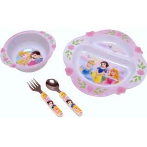The First Years Disney Princess 4 Piece Feeding Set, Colors May Vary