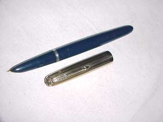 rare HONEY JEWEL Parker 51 CEDAR BLUE GF CAP  