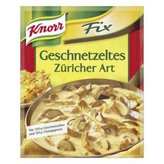KNORR FIX   Sauerbraten, Gulasch, Wiener Schnitzel,   
