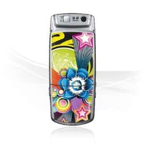   Design Skins for Samsung U700   70ies Flower Design Folie Electronics