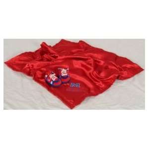  Mississippi Rebels Baby Blanket and Slippers Sports 
