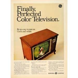   Magic Memory Tunning Color TV   Original Print Ad