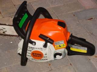 STIHL MS211 PoWeR MS 211 16 BAR & Chain Saw ~ Mint Condition  