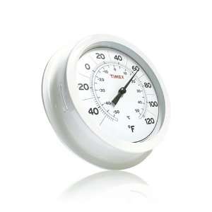  Timex TX3100 4 8.75 Inch All Metal Patio Thermometer 
