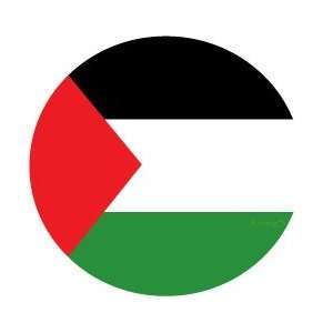  Palestine Flag Ellipse Auto Glass Sticker Automotive