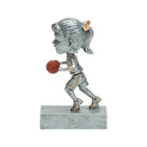    Female Basketball Rock n Bop Bobblehead Award