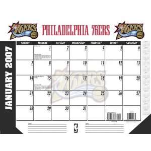  Philadelphia 76ers 22x17 Desk Calendar 2007 Sports 