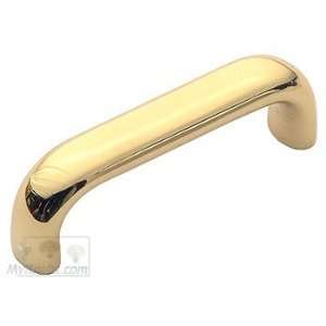  Classic brass sanibel 3 (76mm) pull in polished brass 