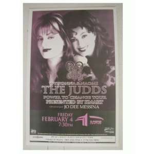 The Judds Handbill Wynonna Naomi poster 