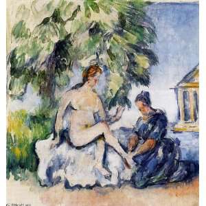   paintings   Paul Cezanne   24 x 26 inches   Bathsheba