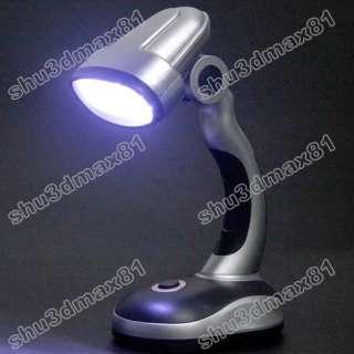 12 LED Adjustable Head Desk Lamp night Light Lighting 1783 Features