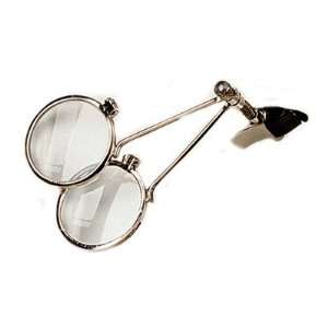  Clip On Double Glass Eye Loupes
