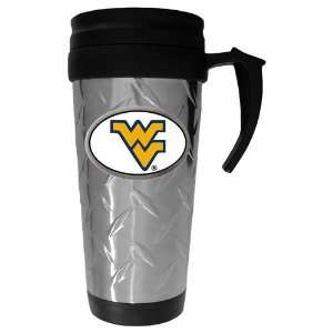 West Virginia Mountaineers NCAA Team Logo Diamond Plate Travel 