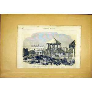  Palace Rajah Couch Behar Bengal French Print 1866