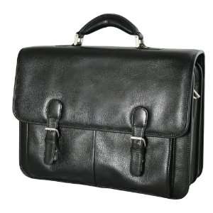  Flap over Leather Compucase  Bellino