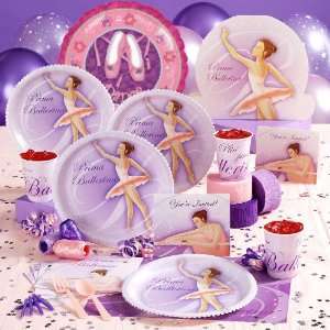   Prima Ballerina Deluxe Party Pack for 8 & 8 Favor Boxes Toys & Games
