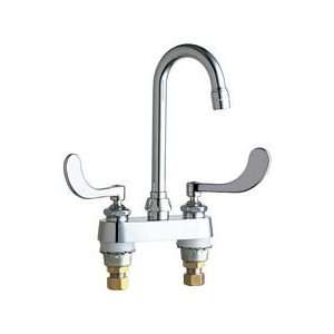  Chicago Faucets 895 E35 317CP Chrome Manual Deck Mounted 4 