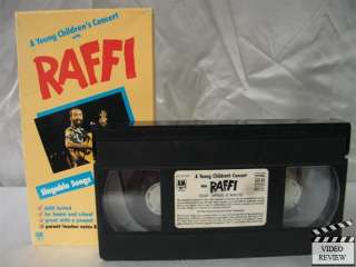 Raffi   A Young Childrens Concert with Raffi VHS, 1984  
