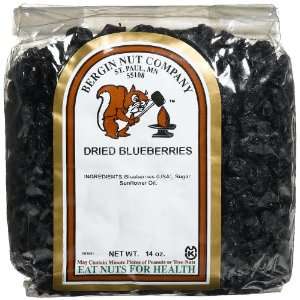 Bergin Nut Company Blueberries Dried, 14 Ounce Bag  