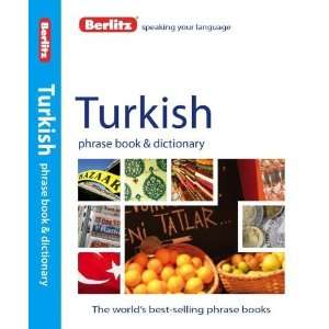  Berlitz Turkish Phrase Book & Dictionary [Paperback] Berlitz 