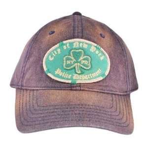  OFFICIAL CITY OF NEW YORK NYPD POLICE HAT CAP SHAMROCK 