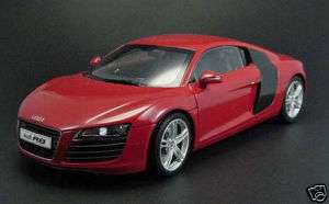 AUDI R8 2 DOOR COUPE 4.2 LITER V8 RED WITH BLACK ACCENT  