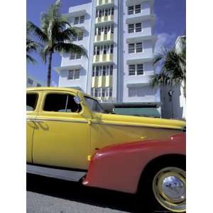 Cars on Ocean Drive, South Beach, Miami, Florida, USA Photographic 